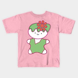 Chibi Flower Girl Kids T-Shirt